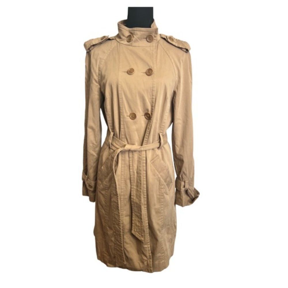 Trina Turk Pea Coat Nude